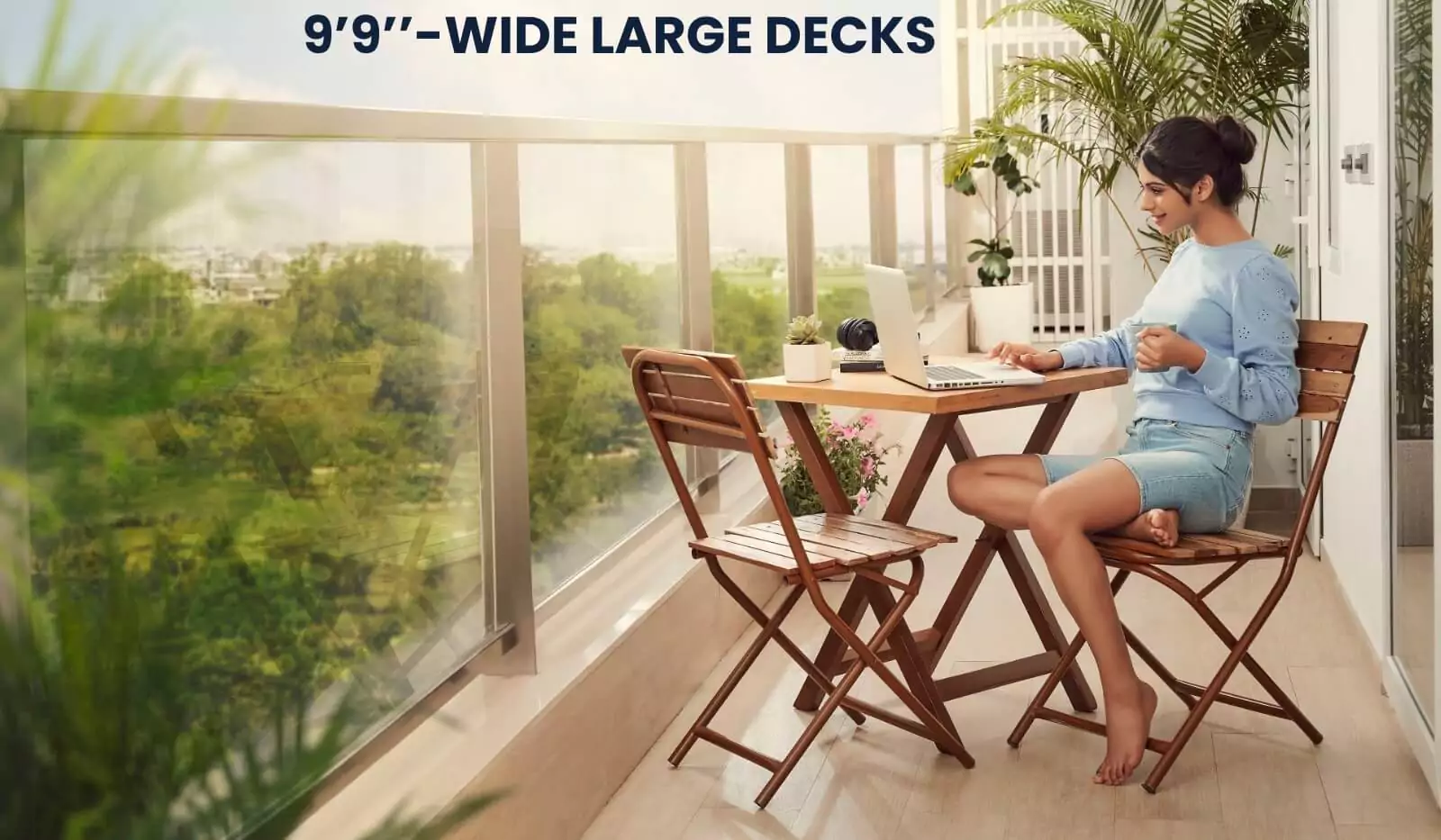 Wide Large Decks